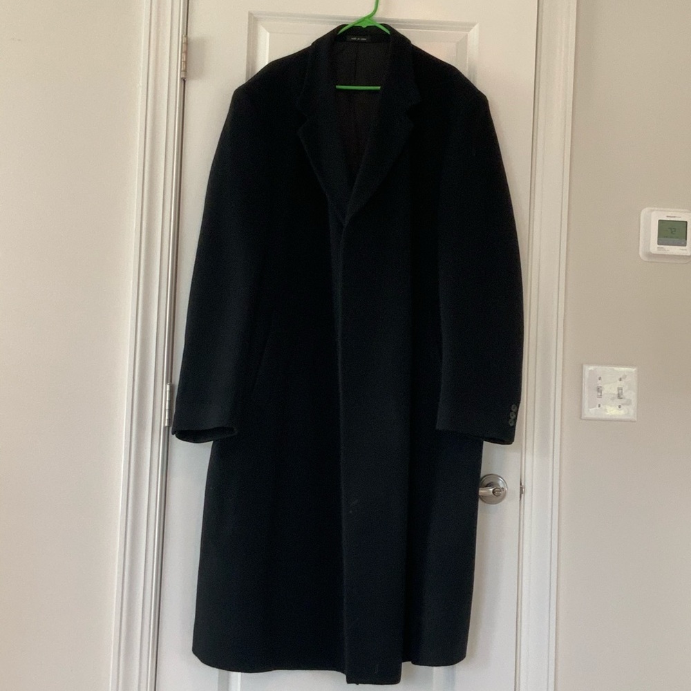 Black trench coat